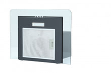Load image into Gallery viewer, Montpellier MHG600BK 60cm Curved Glass Cooker Hood in Black A Energy