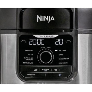 Ninja OP350UK Foodi 9-in-1 Multi-Cooker 6L - Black/Sliver
