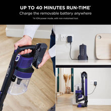 Load image into Gallery viewer, Shark IZ202UK Cordless Stick Vacuum Cleaner - 40 Minutes Run Time - Blue.