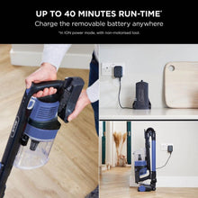 Load image into Gallery viewer, Shark IZ202UK Cordless Stick Vacuum Cleaner - 40 Minutes Run Time - Blue.
