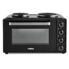 Load image into Gallery viewer, Tower T14045 Table Top 42Litre Oven and Hot Plates
