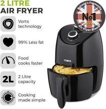 Load image into Gallery viewer, Tower T17087 2 Litre Vortex Air Fryer