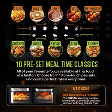 Load image into Gallery viewer, Tower T17102 Vortx Vizion 11L Dual AirFryer