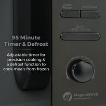 Load image into Gallery viewer, Tower T24037BLK Black Mirror Door 20 Litre Microwave Oven