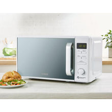Load image into Gallery viewer, Tower T24037WHT White Mirror Door 20 Litre Microwave Oven