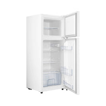 Load image into Gallery viewer, Teknix TM1148W Top Mount Fridge Freezer, Static, White