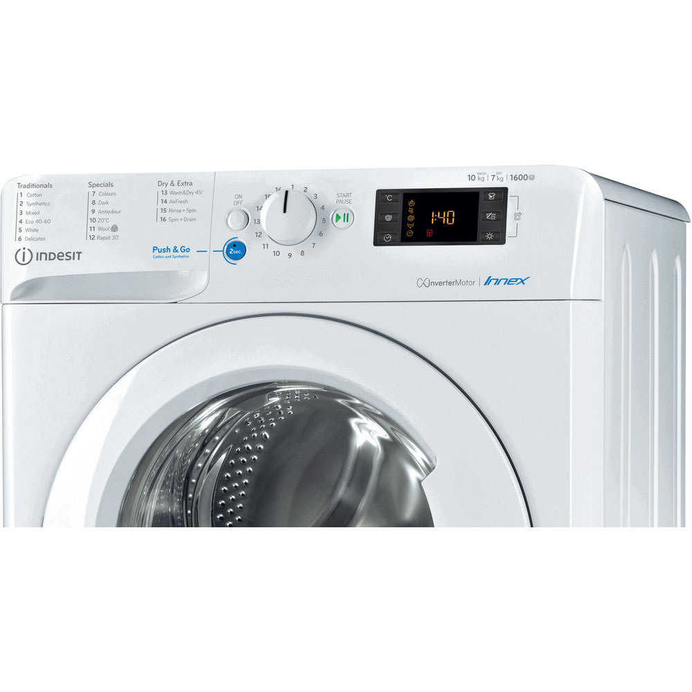 indesit 10kg washer dryer