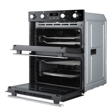 Load image into Gallery viewer, Belling BI702FPCT Blk Black Built Under Electric Double Oven 44444784
