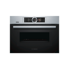 Load image into Gallery viewer, Bosch CMG676BS6B  Serie | 8 Built-in compact oven with microwave function 60 x 45 cm Stainless steel
