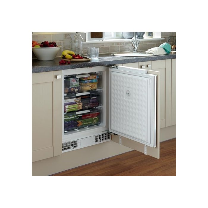 Bosch gud15aff0g integrated undercounter freezer hot sale