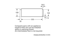 Load image into Gallery viewer, Bosch BIC510NB0 Serie 6 Built-in warming draw
