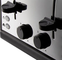 Load image into Gallery viewer, Russell Hobbs 18790 Stainless Steel 4 Slice Toaster