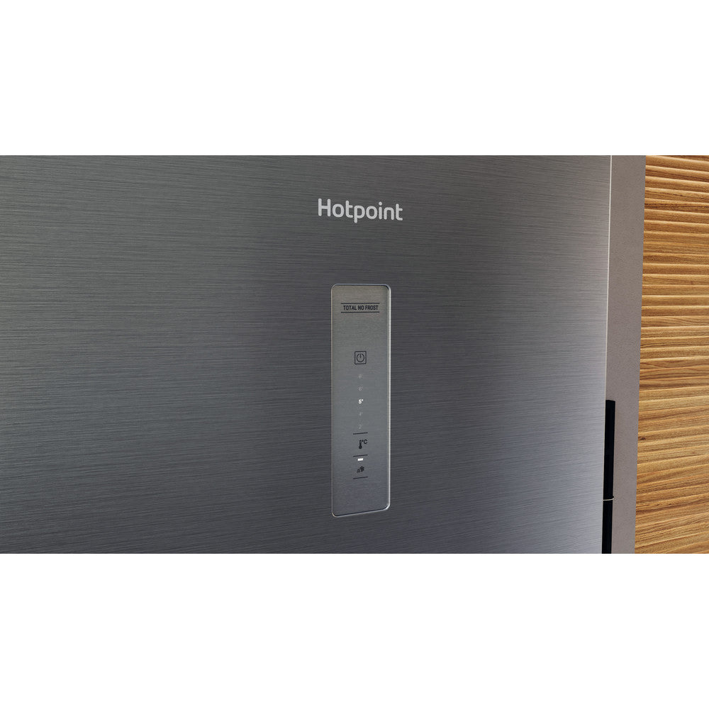 Hotpoint H5X82OSX 60cm FrostFree Fridge Freezer E Low Energy - Satin Stainless Steel