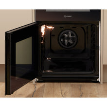 Load image into Gallery viewer, Indesit ID5E92KMW White 50cm Twin Cavity Electric Cooker