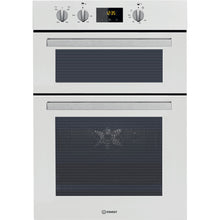 Load image into Gallery viewer, Indesit Aria IDD6340WH Electric Double Built-in Oven in White