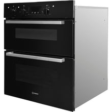 Load image into Gallery viewer, Indesit Aria IDU6340BL Electric Built-under Oven in Black