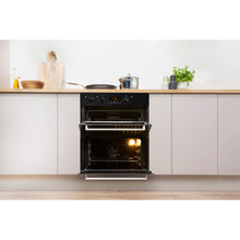 Load image into Gallery viewer, Indesit Aria IDU6340BL Electric Built-under Oven in Black
