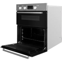 Load image into Gallery viewer, Indesit Aria IDU6340IX Electric Built-under Oven in Stainless Steel and Black