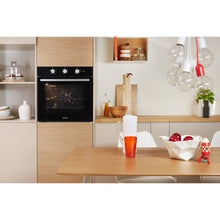 Load image into Gallery viewer, Indesit IFW6330BL Built-In Single Electric Fan Oven Black