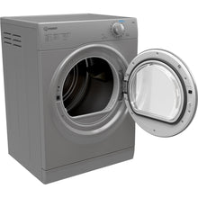 Load image into Gallery viewer, Indesit I1D80SUK Silver Air-vented tumble dryer, 8,0kg

