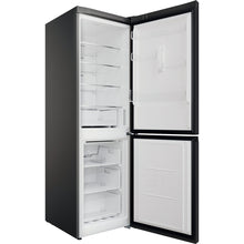 Load image into Gallery viewer, Hotpoint H5X82OSK 60cm FrostFree Fridge Freezer E Low Energy - Silver Black