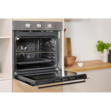 Load image into Gallery viewer, Indesit Aria IFW6230IXUK Electric Single Built-in Oven in Stainless Steel