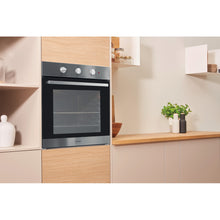 Load image into Gallery viewer, Indesit IFW6330IX S/Steel Single Built In Electric Fan Oven
