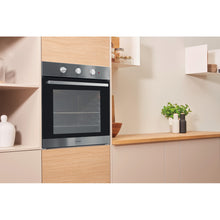 Load image into Gallery viewer, Indesit IFW6330IX S/Steel Single Built In Electric Fan Oven