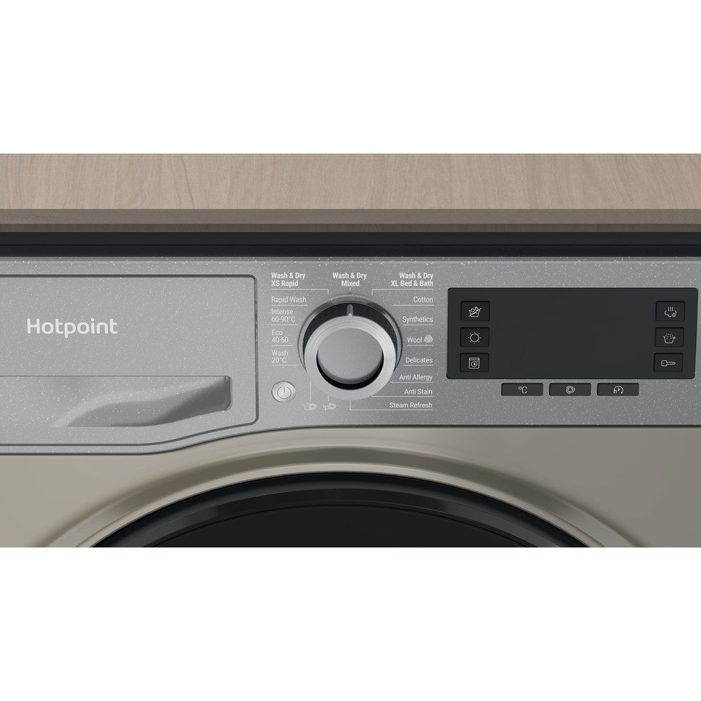 Hotpoint ActiveCare NDD10726GDAUK 10+7KG Washer Dryer with 1400 rpm - Graphite