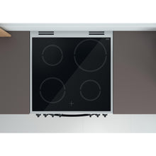 Load image into Gallery viewer, Indesit ID67V9HCXUK Double Cooker - inox
