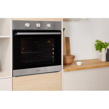 Load image into Gallery viewer, Indesit Aria IFW6230IXUK Electric Single Built-in Oven in Stainless Steel