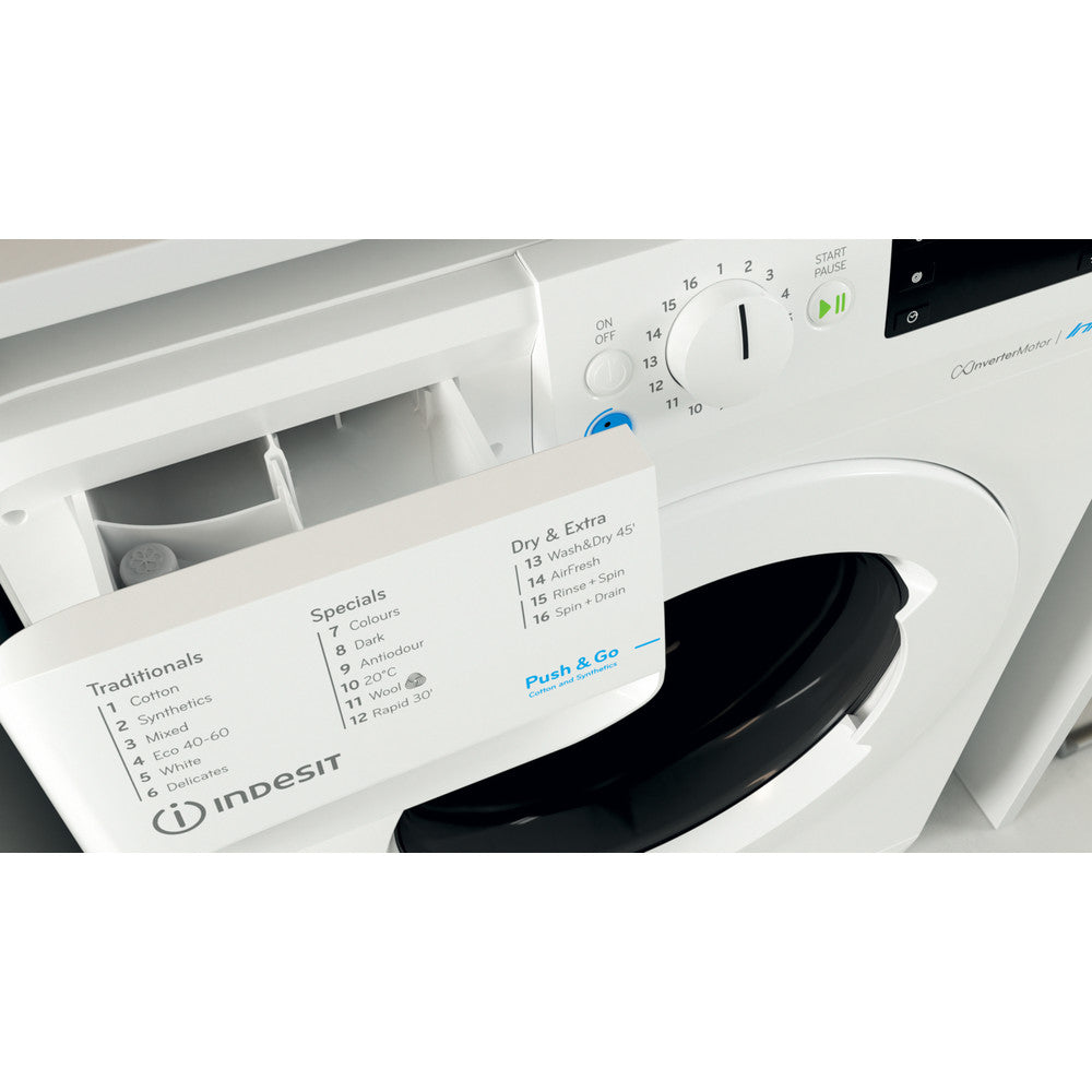Indesit BDE96436WVUK 9/6KG Washer Dryer – White