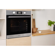 Load image into Gallery viewer, Indesit Aria IFW6340IX UK Electric Single Built-in Oven in Stainless Steel