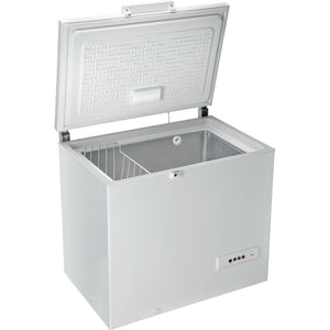Hotpoint CS2A250HFA1 250 Litre Low Frost Chest Freezer - White