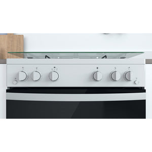 Indesit ID67G0MCWUK Double Cooker - White