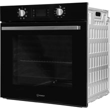 Load image into Gallery viewer, Indesit Aria IFW6340BL UK Electric Single Built-in Oven in Black