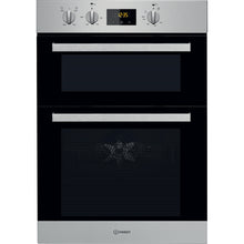 Load image into Gallery viewer, Indesit Aria IDD6340IX Electric Double Built-in Oven in Stainless Steel