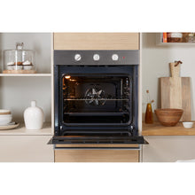 Load image into Gallery viewer, Indesit Aria IFW6230IXUK Electric Single Built-in Oven in Stainless Steel