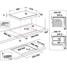 Load image into Gallery viewer, Hotpoint TQ1460SNE Induction Hob
