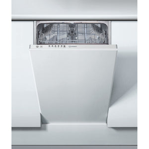 Indesit DSIE2B10UKN Slimline Integrated Dishwasher