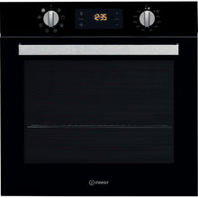 Load image into Gallery viewer, Indesit Aria IFW6340BL UK Electric Single Built-in Oven in Black
