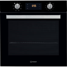 Load image into Gallery viewer, Indesit Aria IFW6340BL UK Electric Single Built-in Oven in Black