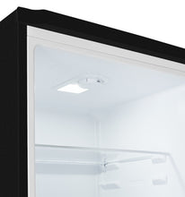 Load image into Gallery viewer, Beko CFG4582B Black Frostfree FridgeFreezer 1.83m