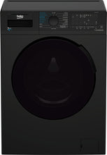 Load image into Gallery viewer, Beko WDL742431B 1200rpm Washer Dryer 7kg/4kg Load Black