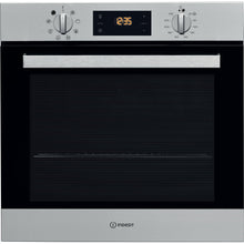 Load image into Gallery viewer, Indesit Aria IFW6340IX UK Electric Single Built-in Oven in Stainless Steel