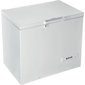 Hotpoint CS2A250HFA1 250 Litre Low Frost Chest Freezer - White