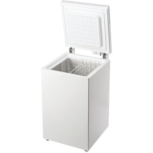 Indesit OS2A1002 53cm Chest Freezer in White, 97 Litre, F A+ Rated