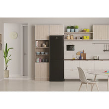 Load image into Gallery viewer, Indesit INFC850TI1K1 60cm Frost Free Fridge Freezer Black 1.86m F Rated
