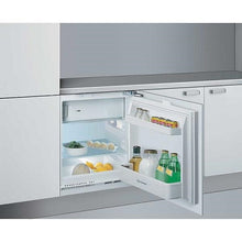 Load image into Gallery viewer, Indesit INBUF011 Built In Under Counter Refridgerator With 4* Ice Box.