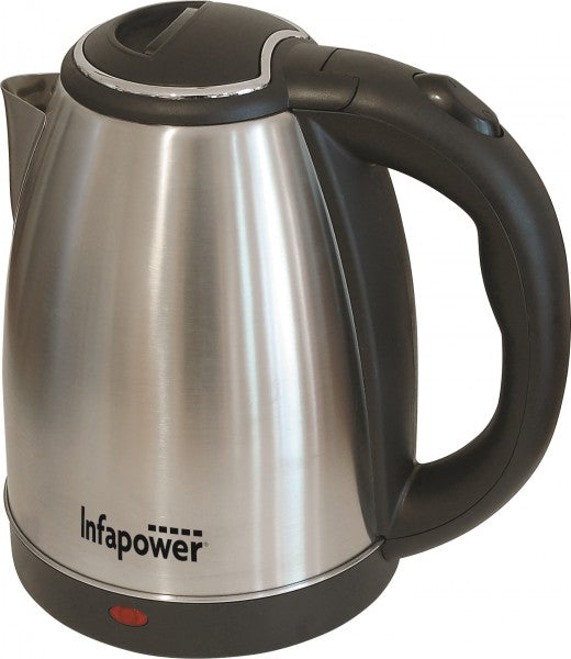 Infapower X503 1800W 360 Degree 1.8L Cordless Kettle Silver Tylers Gas Electrical